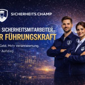 Vom Sicherheitsmitarbeiter zur Führungskraft – Deine Karriereleiter nach oben